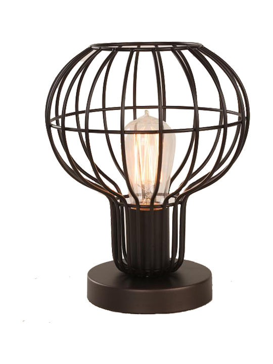 Ravenna Dazzle Tisch Dekorative Lampe mit Fassung für Lampe E27 Schwarz