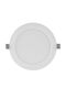 Ledvance Στρογγυλό Χωνευτό LED Panel 12W με Θερμό Λευκό Φως 3000K 16.9εκ.