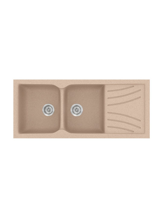 Sanitec Classic Undermount Sink Synthetic Grani...