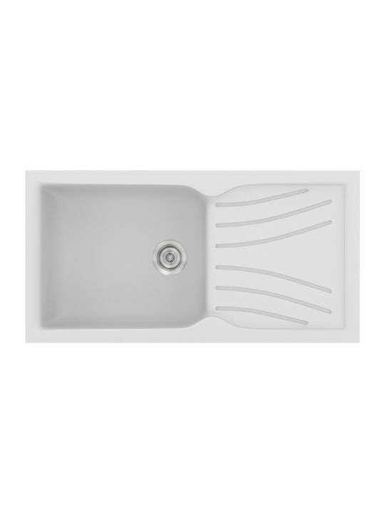 Sanitec Classic Unterbau Spüle aus Verbundgranu...