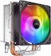 Mars Gaming MCPUARGB CPU Kühlung für Socket /A/M/4/ / /1/2/0/0/ /1/1/5/x/ / Schwarz