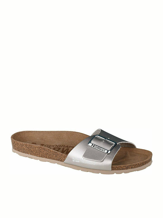 Geographical Norway Women's Sandals Silver