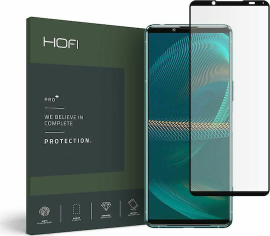 Hofi Pro+ Full Face Tempered Glass Μαύρο (Xperia 5 Iii)
