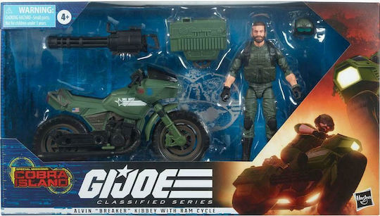 Hasbro GI Joe Alvin Breaker Kibbey Военен Мотор За 4+ Години