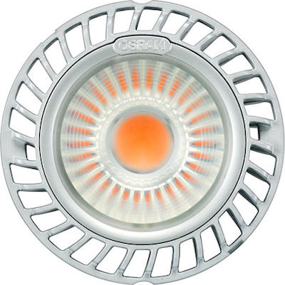 Osram Μεταλλικό Σποτ Χωνευτό Ενσωματωμένο LED 11.1x11.1cm Ασημί