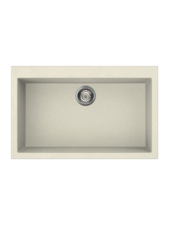 Elleci Quadra 130 Granitek LGQ13062 Drop-In Мив...