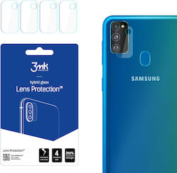 3MK Lens Protection 4pcs Προστασία Κάμερας Tempered Glass Διάφανο για το Galaxy M21