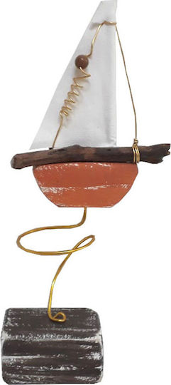 Kapadakis Wood Art Vapor Decorativ Lemn 7x3.5x20cm 1buc