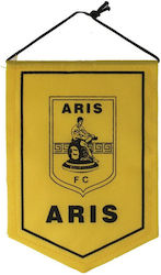 Stamion Aris FC Banner Flag 15.2cm Yellow