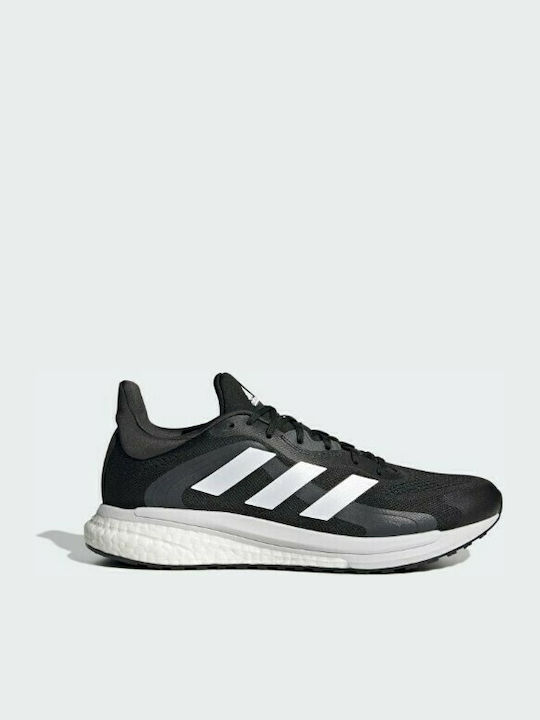 Adidas Solarglide ST 4 Ανδρικά Αθλητικά Παπούτσια Running Core Black / Cloud White / Grey Six