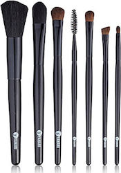 PostQuam Professional Profesional Set cu Pensule de Machiaj din Păr Sintetic 7 Make-Up Brushes 7buc