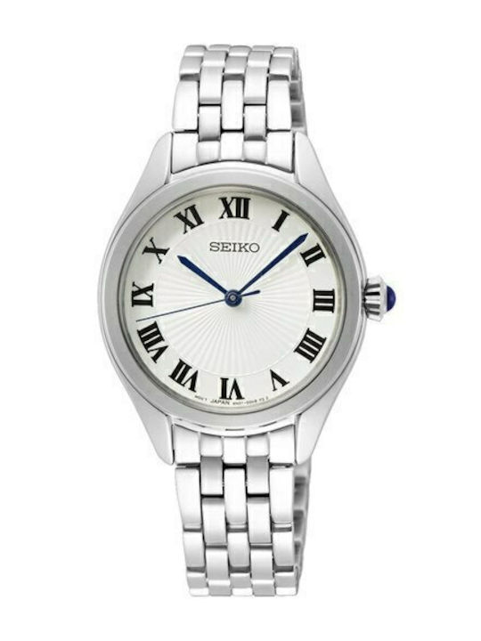 Seiko Women's Watch with Silver Metal Bracelet