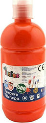 The Littlies Tempera Tempera Colour Paint Bottle 500ml Orange