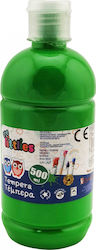 The Littlies Tempera Tempera Colour Paint Bottle 500ml Green Ανοιχτό