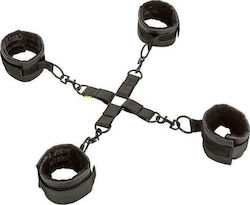 Calexotics Boundless Hog Tie Σετ για Δέσιμο Άκρων σε Μαύρο Χρώμα