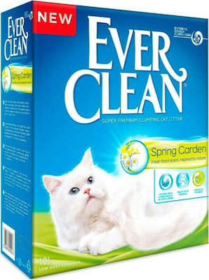 Ever Clean Spring Garden Nisip pentru pisici Aglutinare 26lt