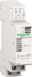 Schneider Electric Acti 9 MIN Αυτόματος Κλιμακοστασίου με Χρόνο Ρύθμισης έως 7min Ηλεκτρομηχανικός