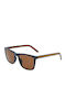 Converse Men's Sunglasses with Blue Plastic Frame and Brown Lens CV505S-411