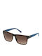 Guess Men's Sunglasses with Brown Tartaruga Acetate Frame and Brown Gradient Lenses GU00004 52F