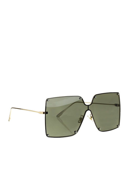 Ble Resort Collection Damen Sonnenbrille mit Schwarz Metall Gestell und Schwarz Linse 5-49-151-0320