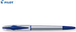 Pilot D-Top Writing Pen Medium Silver