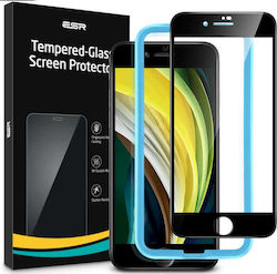 ESR Easy Installation Frame Full Face Tempered Glass Μαύρο (iPhone SE 2020 / 8 / 7)
