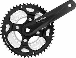 SunRace Braț pedalier bicicletă 7/8 Viteze 170mm