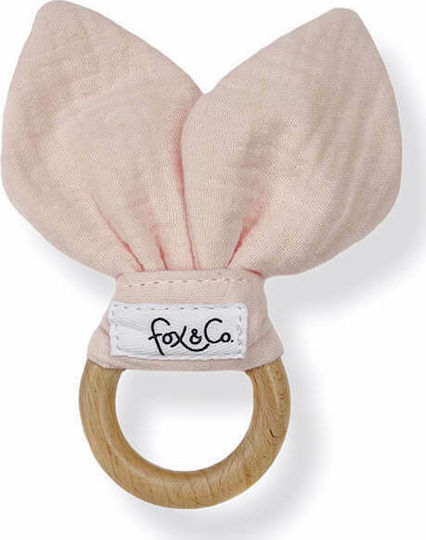 Teether Ring Teething Relief made of Fabric for 0 m+