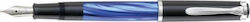 Pelikan M205 Classic Marbled Writing Pen Blue