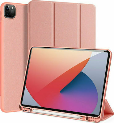 Dux Ducis Domo Flip Cover Δερματίνης Ροζ (iPad Pro 2021 12.9")