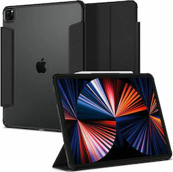 Spigen Ultra Hybrid Pro Flip Cover Σιλικόνης Μαύρο (iPad Pro 2021 12.9")