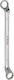 FFG Dublu Cheie poligon Curbat Dimensiune 27x32mm