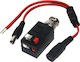 Folksafe Video Balun for CCTV Systems Active Video Signal Transmission Transmitter HD FS-HDA4501T