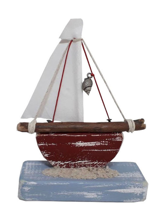 Kapadakis Wood Art Wooden Miniature Ship 11x6x5cm