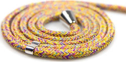 Vivid Necklace Neck Strap for Mobile Rainbow / Pink