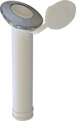 Eval Rutenhalter aus Kunststoff 4cm