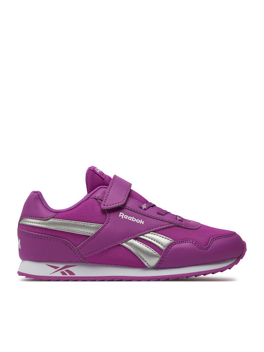 Royal Classic Jogger 3 Παιδικά Sneakers με Σκρατς Vicious Violet / Silver Metallic / Cloud White