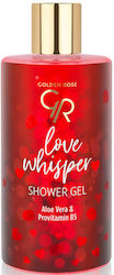 Golden Rose Love Whisper Soothing Shower Gel with Rose Scent 350ml Golden Rose Love Whisper Soothing Shower Gel with Rose Scent 350ml