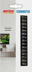 Amtra Aquarium Technical Equipment Self-adhesive Aquarium Thermometer 13cm.
