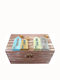 Kapadakis Wood Art Wooden Multicolour Jewellery Box 14x14x8cm