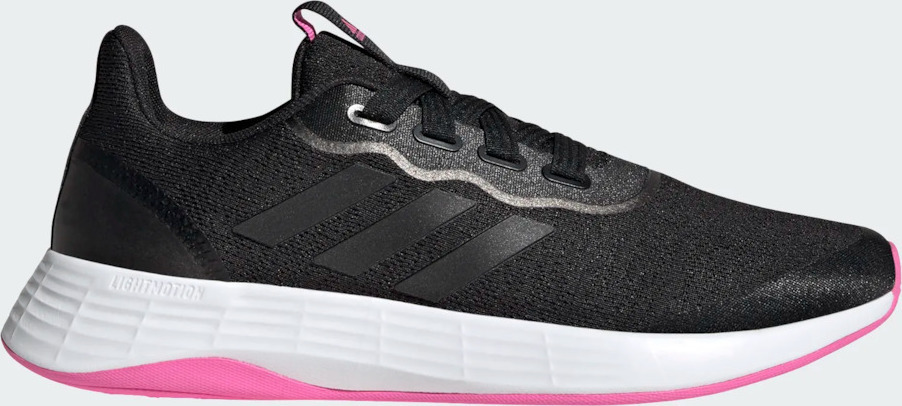 adidas QT Racer Sneakers Core Black Screaming Pink Q46321