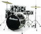 Startone Star Set Studio Drum Set Black