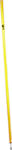 Liga Sport Spike Pole Economy Slalom Pole 1.6m In Yellow Colour