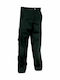 Cofra Overtrousers Montblanc Αδιάβροχο Παντελόνι Εργασίας Μαύρο