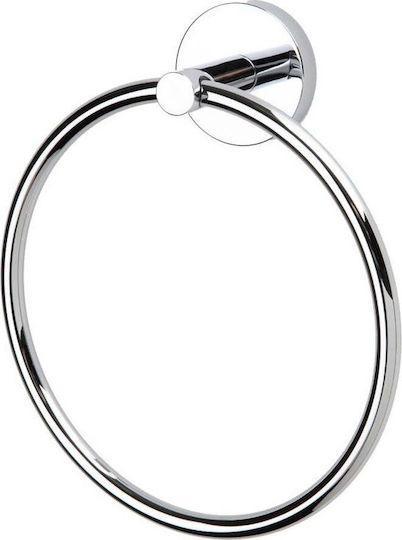 Inda Forum Ring Badezimmer Einzeln Schrauben ​18x20cm Silber