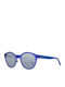 Benetton Unisex Sunglasses with Blue Plastic Frame