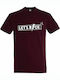 Tricou unisex "Lets Rock", Burgundia