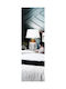 Viokef Regina Ceramic Table Lamp for Socket E14 with White Shade and Base