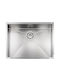 Sanitec Filo Quadra Ένθετος Νεροχύτης Inox Σατινέ Μ57xΠ45cm Ασημί