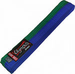 Olympus Sport Martial Arts Belt Multicolour Πράσινη/Μπλε